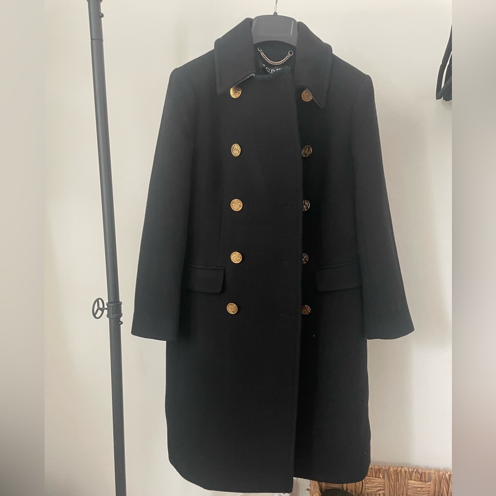 JCrew Italian Wool Coat in 0P